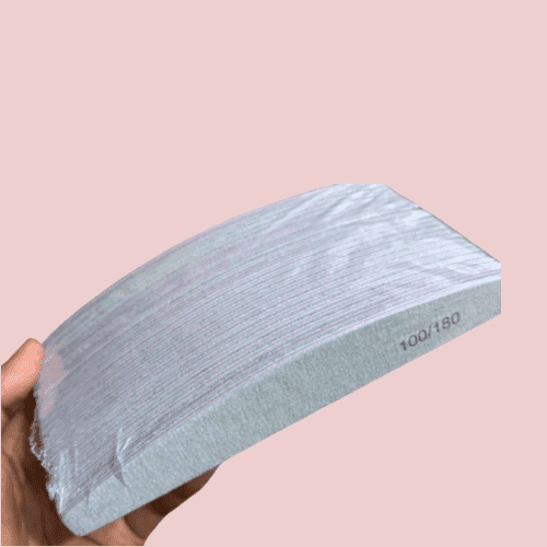 lot de 25 limes — Onglerie WAOWW Cosmétique Martinique